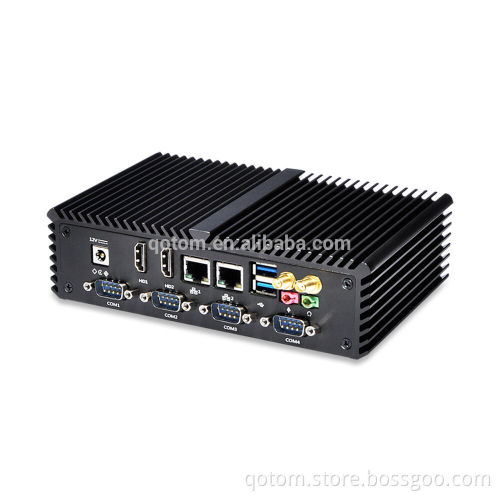 OEM/ODM Industrial PC with 6 RS232 Dual Lan Ports Celeron Processor 3215U (2M Cache, 1.70 GHz, Broadwell) on board